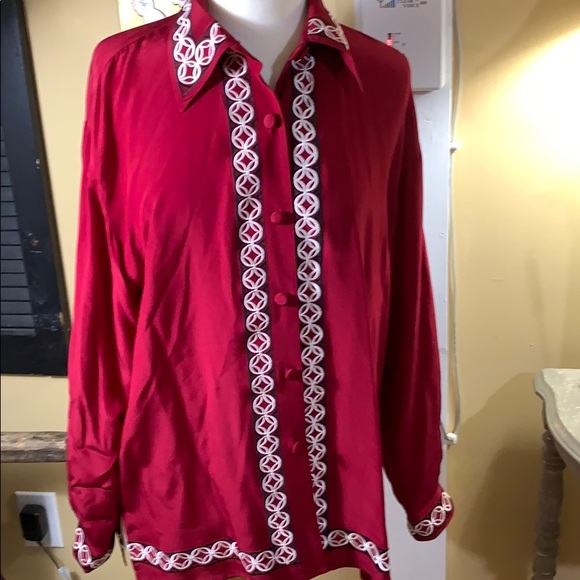 Diane von furstenberg blouse - Picture 2 of 5